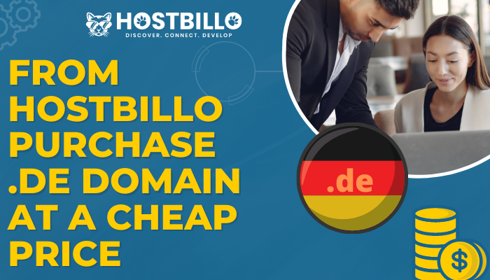 From Hostbillo Purchase .de Domain at a Cheap Price 