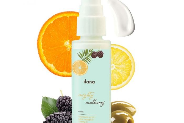 Ilana Mighty Mulberry Mask - Hyaluronic Acid + Olive Squalane + Vitamin C