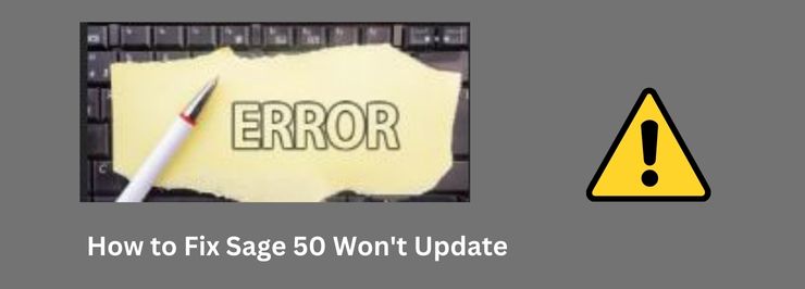 Sage 50 Won't Update