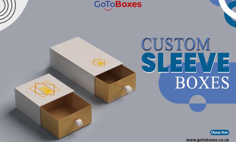 Custom Sleeve Boxes Used in food and restaurant industry