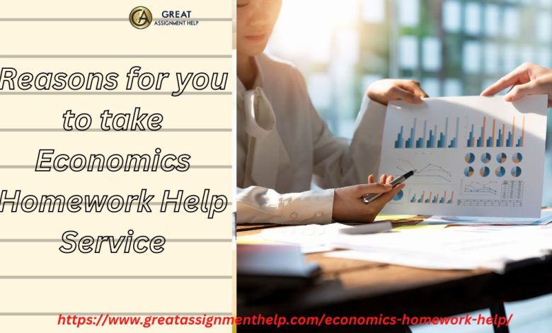 Economics Homework help Services