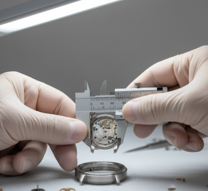 Analyzing the precision standards for fitting the movement inside its case ring