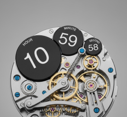 The development of the jump hour display for a modernized way of reading time