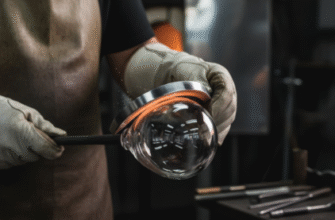 The craftsmanship of creating a domed crystal with minimal visual distortion at the edges