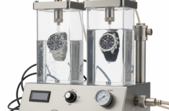 How vacuum and pressure testing ensures the water resistance integrity of a finished timepiece