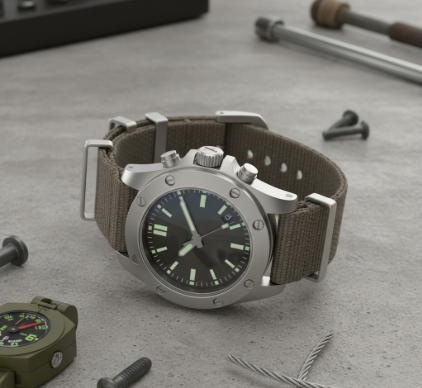 The influence of military specification standards on the robust construction of civilian watches