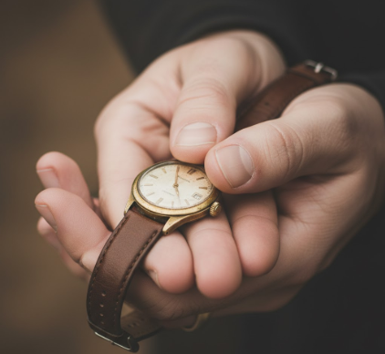 The cultural significance of wearing a watch that belonged to a family member