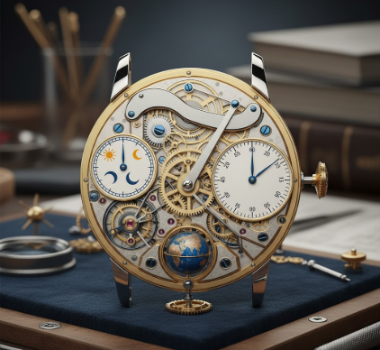 The development of the equation of time complication for advanced astronomical enthusiasts