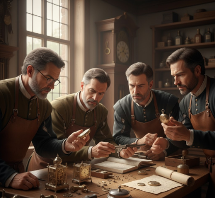 The role of early watchmakers guilds and their efforts to maintain industry quality standards